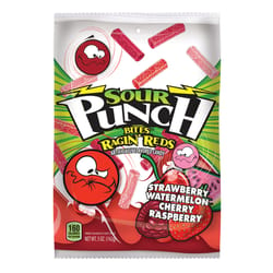 Sour Punch Bites Assorted Ragin' Reds Candy 5 oz