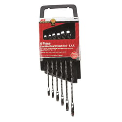 Ace SAE Wrench Set 8.8 in. L 6 pc