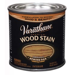 Varathane Premium Solid Spring Oak Oil-Based Urethane Modified Alkyd Wood Stain 1/2 pt