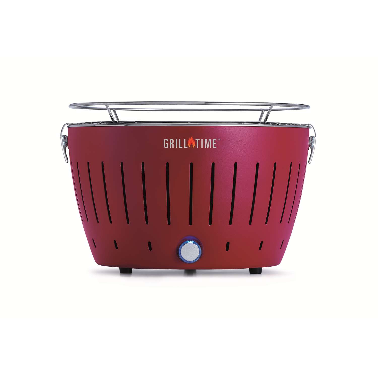 Grill Time 12.5 in. Tailgater GT Charcoal Grill Red Ace Hardware