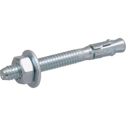 HILLMAN 5/8 in. D X 6 in. L Steel Round Head Wedge Anchor 10 pc