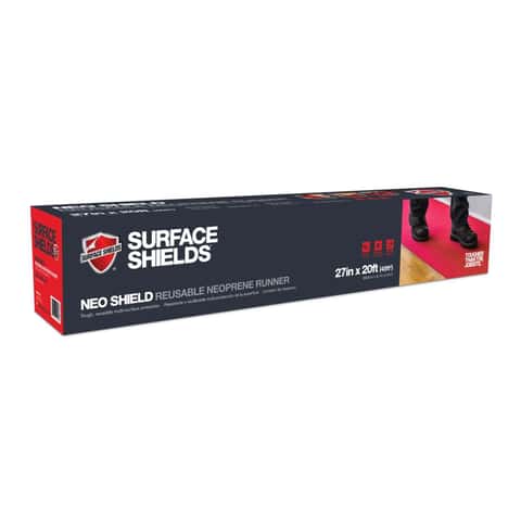 Surface Shields Floor Protection 27 in x 20 ft Red