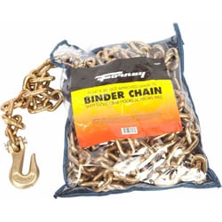 1/4 X 12ft H D Tow Chain With Hooks Towing Pulling Secure Truck Cargo  Chains