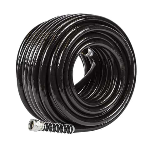 Gilmour Flexogen 5/8 in. D X 100 ft. L Garden Hose Black Gilmour Flexogen 5/8 in. D X 100 ft. L Garden Hose Black