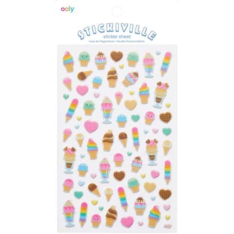 OOLY Stickiville Ice Cream Dream Stickers 1 pk - Ace Hardware