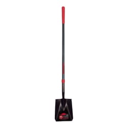Razor-Back 59.25 in. Steel Square Shovel Fiberglass Handle