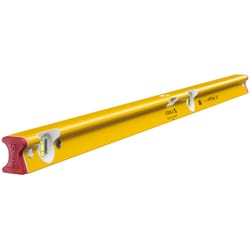 STABILA 48 in. Aluminum Type R300 R-Beam Level 3 vial