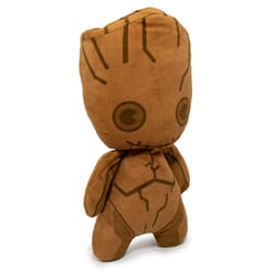 Buckle-Down Marvel Comics Brown Plush Kawaii Groot Standing Pose Squeaky Dog Toy 1 pk