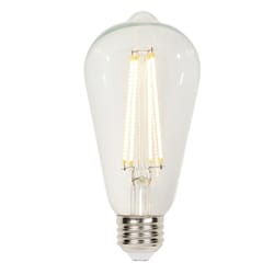 Westinghouse ST20 E26 (Medium) Filament LED Bulb Warm White 60 Watt Equivalence 1 pk