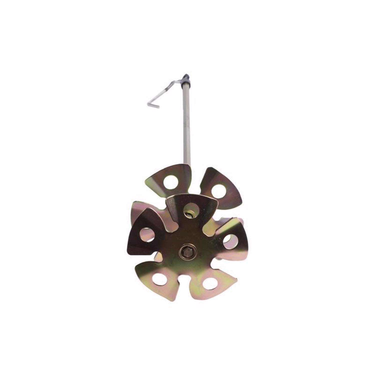 Marshalltown Steel Shaft Fan Mixer Blade 5 in. H X 5 in. W X 24 in. L Marshalltown Steel Shaft Fan Mixer Blade 5 in. H X 5 in. W X 24 in. L