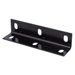 Hampton 9 in. H X 2.10 in. W X 1/8 in. D Black Steel Inside/Outside Brace