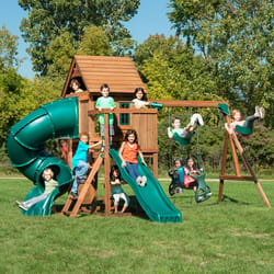 Swing-N-Slide Polyethylene/Wood Tremont Tower Playset