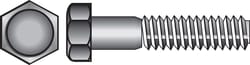 HILLMAN 3/8-16 in. D X 1-1/4 in. L Stainless Steel Hex Head Cap Screw 50 pk