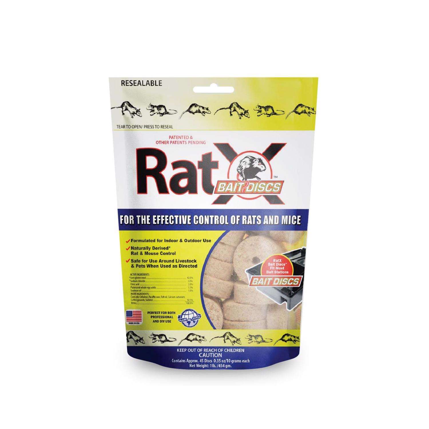 RatX NonToxic Bait Pellets For Mice and Rats 1 lb 1 pk Ace Hardware