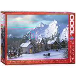 Eurographics Rocky Mountain Christmas Jigsaw Puzzle Multicolored 1000 pc