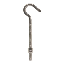 Hampton Medium Stainless Steel 6 in. L Clothesline Hook 160 lb 1 pk