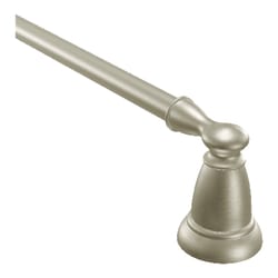 Moen Banbury Brushed Nickel Towel Bar 24 in. L Zinc