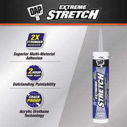 DAP Extreme Stretch Clear Acrylic Urethane All Purpose Sealant 10.1 oz