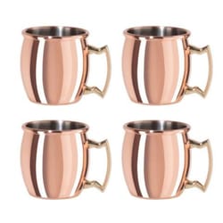 OGGI 2 oz Copper/Gold Stainless Steel Moscow Shot Mug