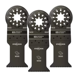 Imperial Blades Starlock 3-3/4 in. L High Carbon Steel Oscillating Saw Blade 3 pk