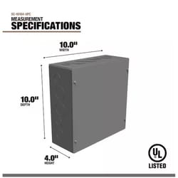 Southwire Square Steel Box Cover