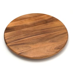 Lipper International Brown 1.25 in. H X 18 in. D Acacia Wood Kitchen Turntable