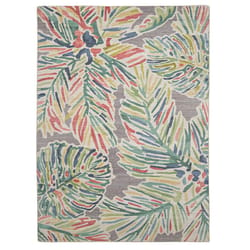 Linon Home Decor 3 ft. W X 5 ft. L Multi-Color Luisser Polyester Accent Rug