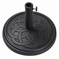 Bond Manufacturing Black Ribbon Envirostone Umbrella Base