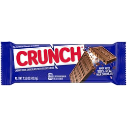 Nestle Crunch Milk Chocolate with Crisped Rice Candy Bar 1.55 oz