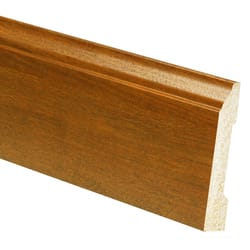 Inteplast Building Products 1/2 in. H X 3-7/16 in. W X 8 ft. L Prefinished Cherry Polystyrene Trim