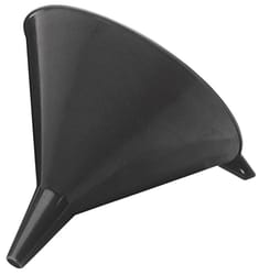 FloTool Black 9.2 in. H Plastic 2 qt Funnel