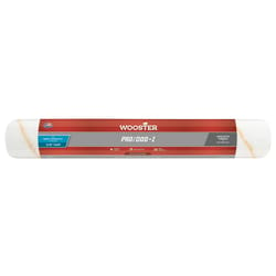 Wooster Pro/Doo-Z Fabric 18 in. W X 3/8 in. Paint Roller Cover 1 pk