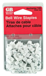 Gardner Bender 3/16 in. W Plastic Insulated Wire Staple 100 pk