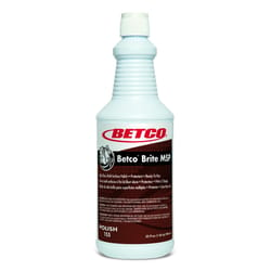 Betco Brite MSP Lemon Scent Cleaner and Polish Liquid 32 oz