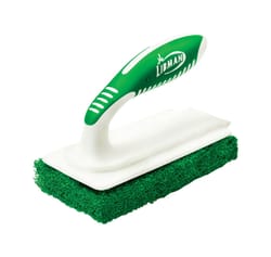 Libman 6 in. W 5 in. Sanoprene Handle Tub & Tile Scrubber