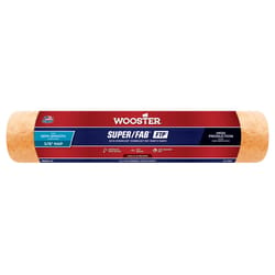 Wooster Super/Fab FTP Synthetic Blend 14 in. W X 3/8 in. Regular Paint Roller Cover 1 pk