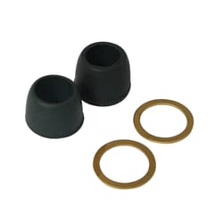 Plumb Pak 7/16 in. D Rubber Cone Washer and Ring 2 pk