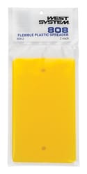 West System West System Application Tools 3.5 in. W X 6 in. L Yellow Plastic Smoother/Spreader
