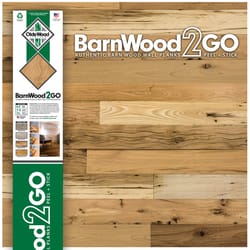 OldeWood Limited BarnWood2GO 5/16 in. H X 48 in. L Weathered Natural Wood Wall Plank
