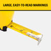 STANLEY LeverLock 25 ft. L X 1 in. W Tape Measure 1 pk - Ace Hardware