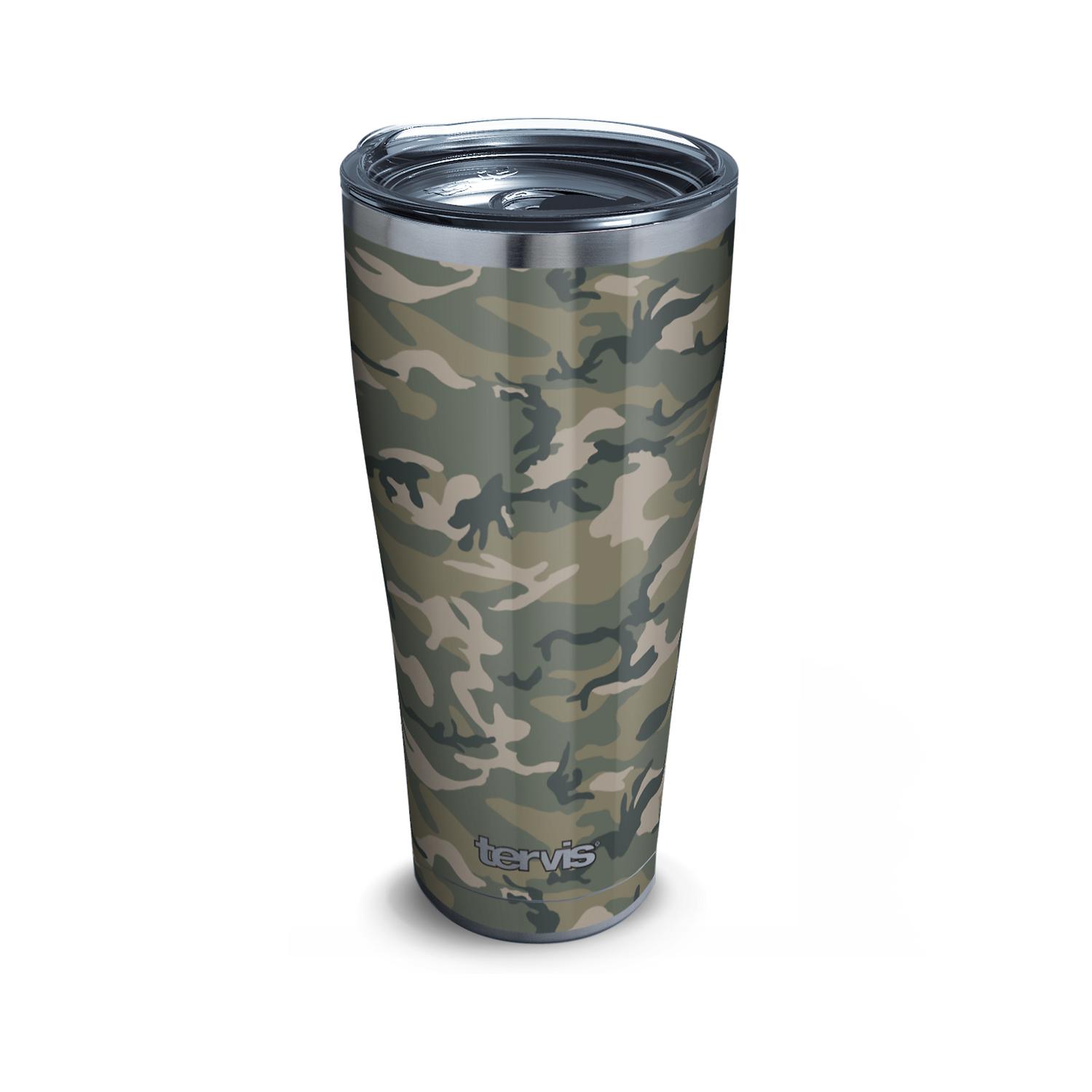 Tervis 30 oz Multicolored BPA Free Jungle Camo Double Wall Tumbler Sansujyuku sansujyuku.com