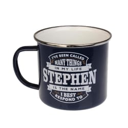 Top Guy Stephen 14 oz Multicolored Steel Enamel Coated Mug 1 pk