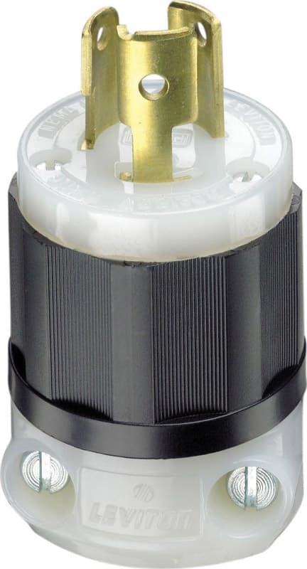 04720-00C Leviton Industrial Nylon Grounding Plug L5-15P 18- sku 04720-00C