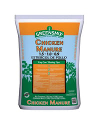 Greensmix Organic Chicken Manure 1 cu ft 36 lb