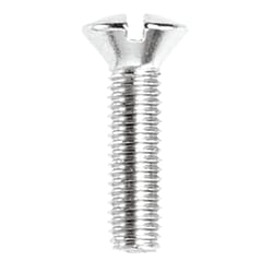 Danco No. 10-32 X 3/4 in. L Slotted Oval Head Brass Faucet Handle Screw 1 pk