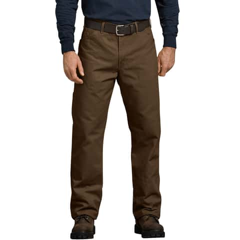 Give Me A Break Cargo Carpenter Jeans - Brown