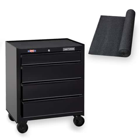 Swivel Storage Solutions 4-Drawer 36-Inch Service Tool Box