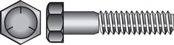 HILLMAN 1/2 in. D X 10 in. L Heat Treated Zinc Steel Hex Head Cap Screw 25 pk