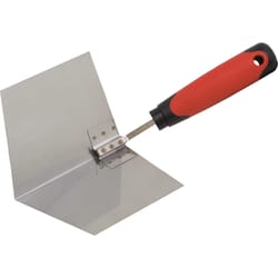 Marshalltown 4 in. W X 5 in. L Stainless Steel Corner Trowel