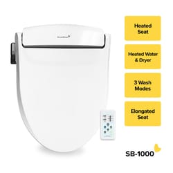 SmartBidet White Elongated Electronic Bidet Seat